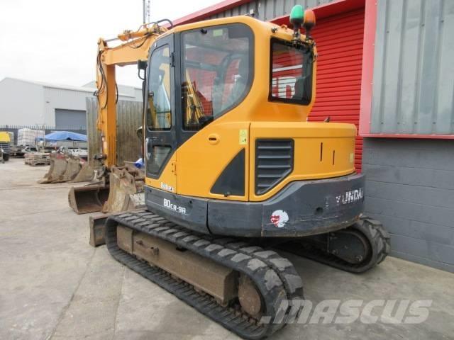 Hyundai R 80 CR-9A Közepes (midi) kotrók 7 t - 12 t