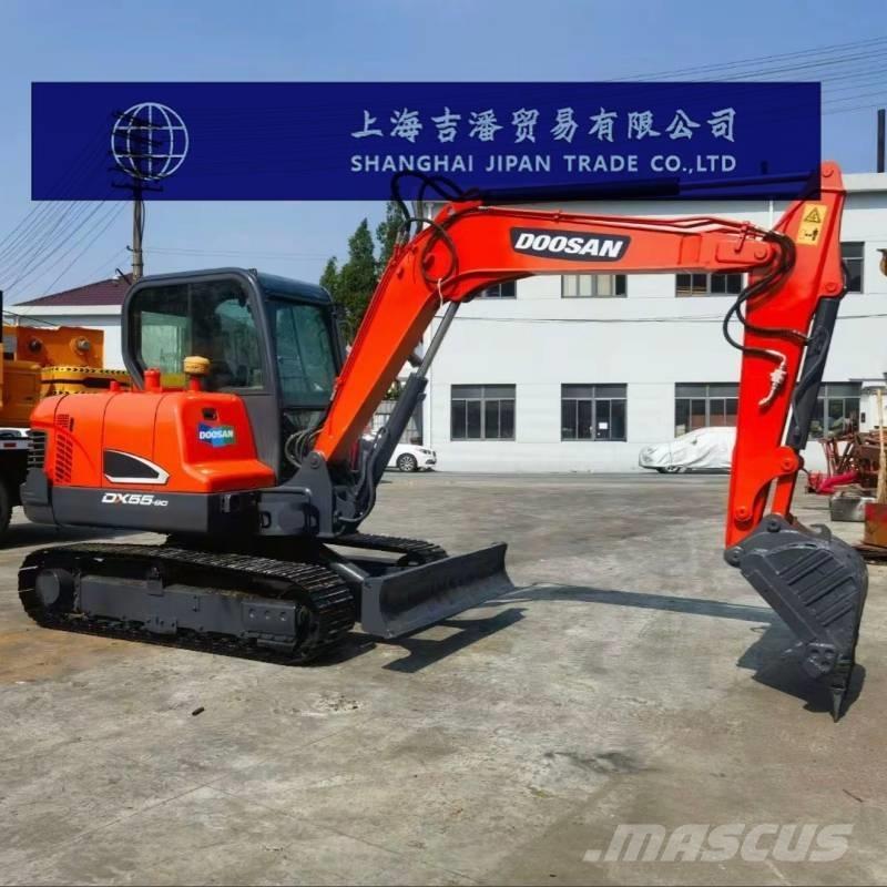 Doosan DX 55 Mini kotrók < 7t
