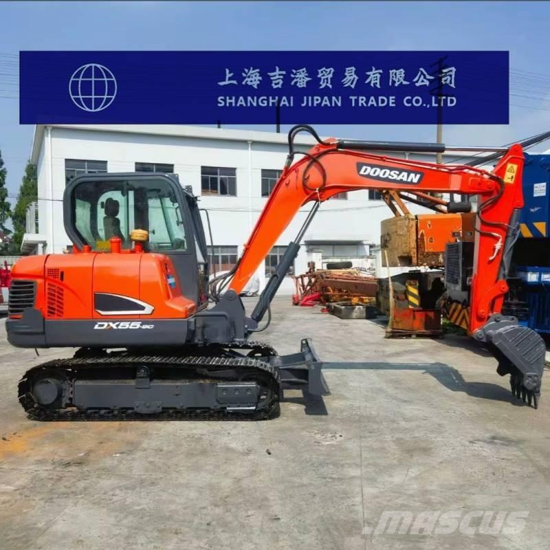 Doosan DX 55 Mini kotrók < 7t