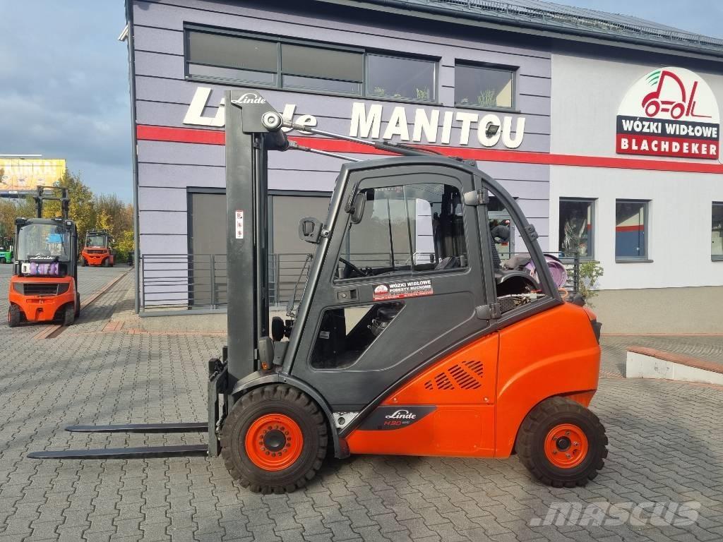 Linde H30T-02 Gázüzemű targoncák