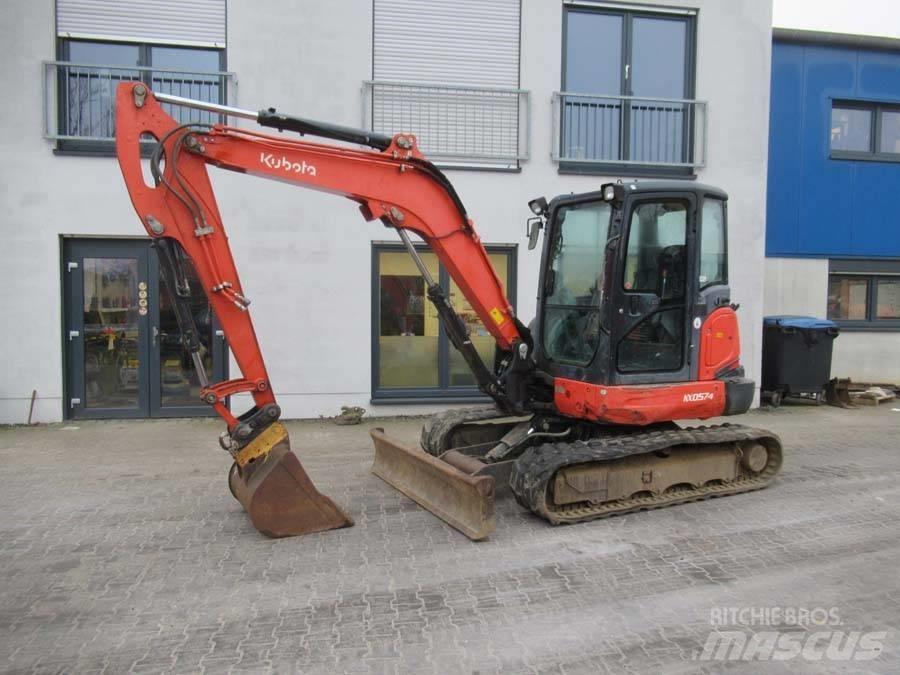 Kubota KX 057-4 Mini kotrók < 7t
