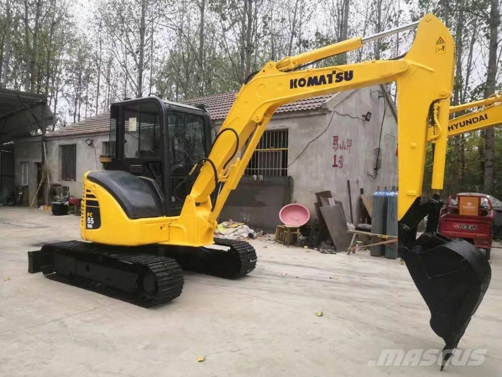 Komatsu PC 55 Lánctalpas kotrók