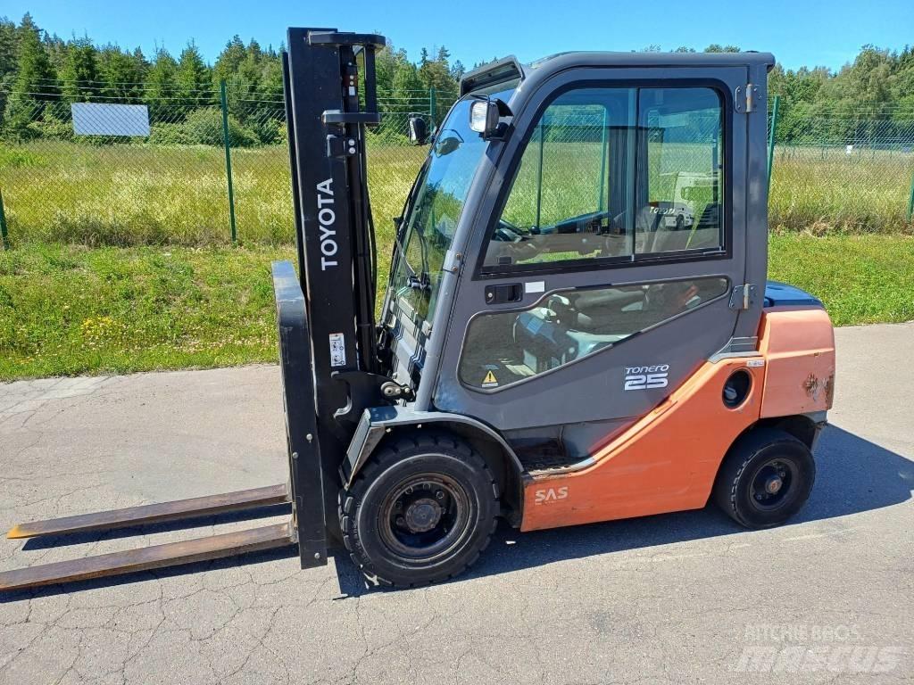 Toyota 02-8FDF25 Dízel targoncák