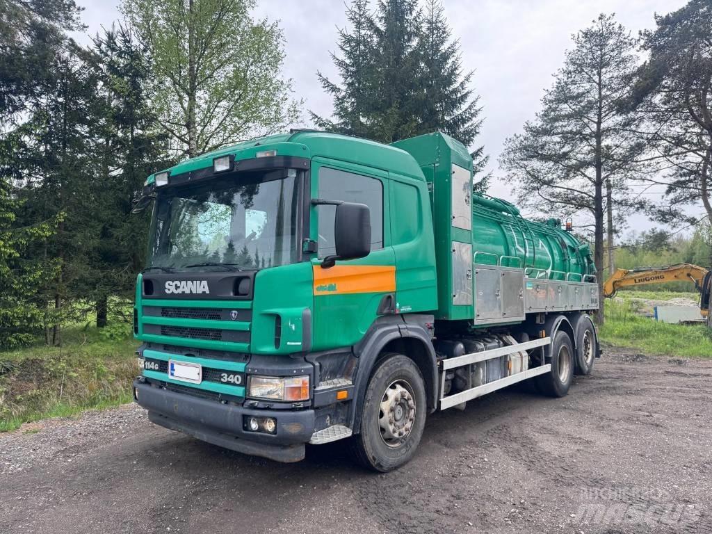 Scania P 114 Vákuum teherautok