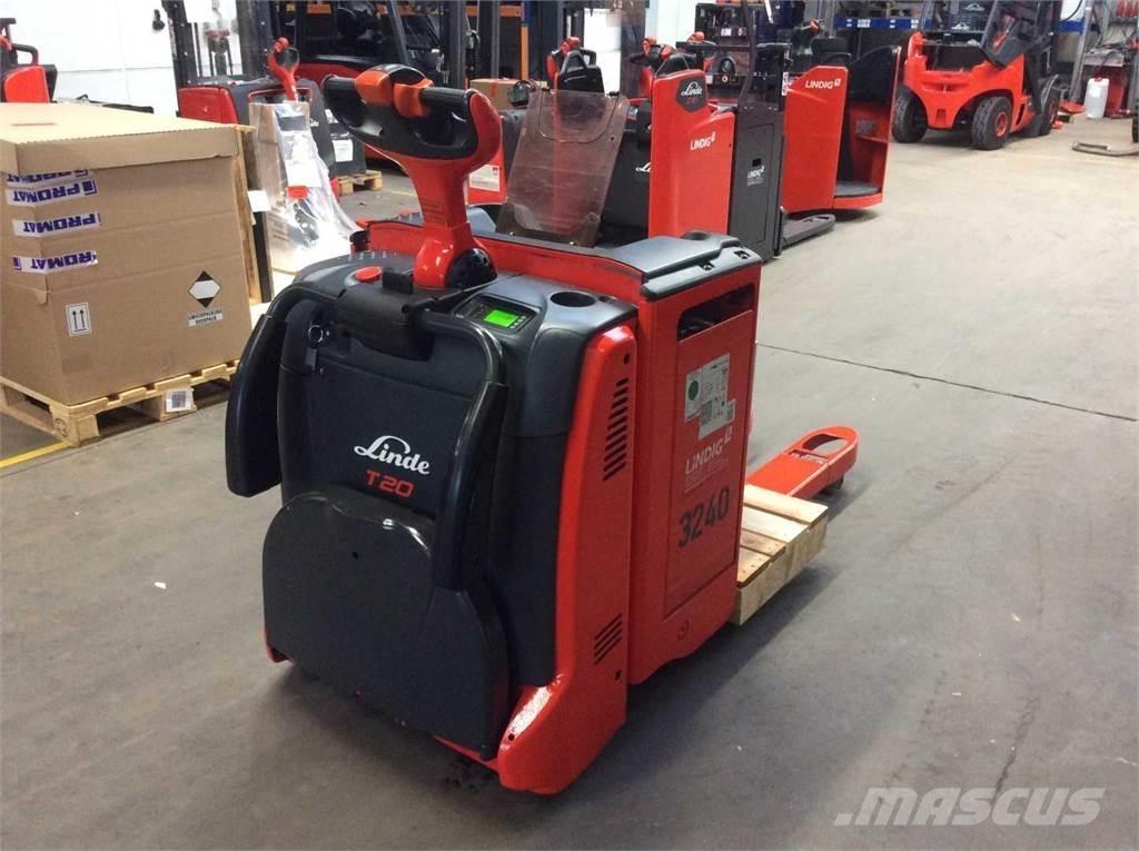 Linde T20AP Elektromos gyalogkíséretű targoncák