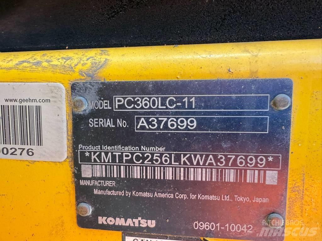 Komatsu PC360LC-11 Lánctalpas kotrók