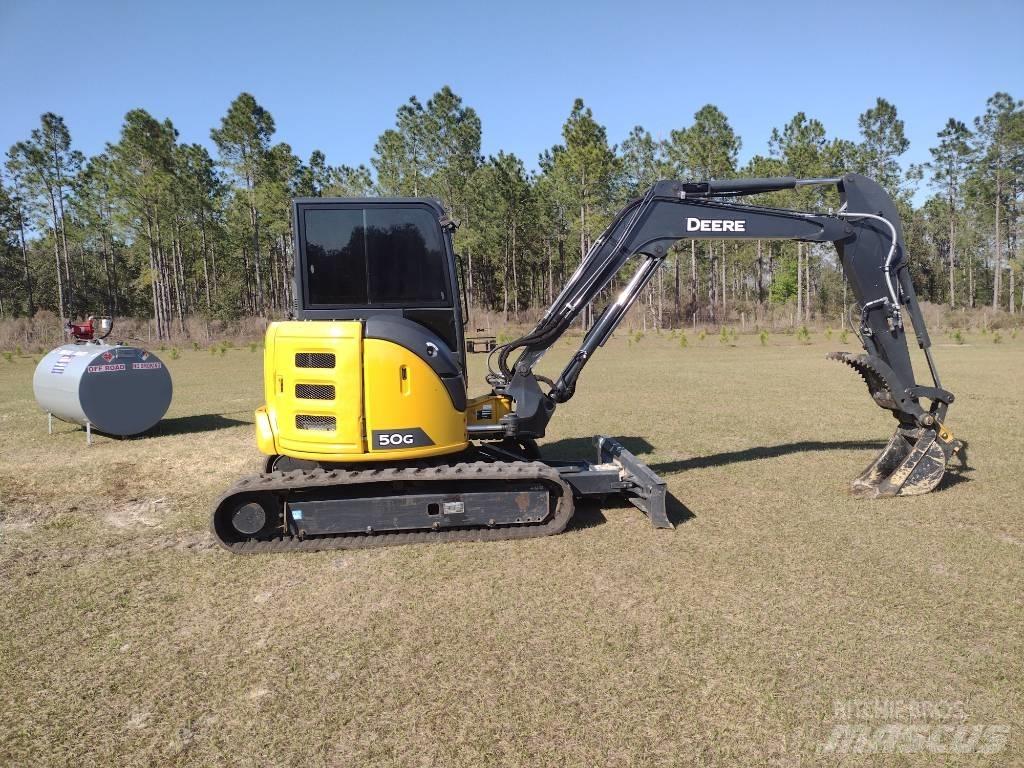 DEERE 50G Mini kotrók < 7t