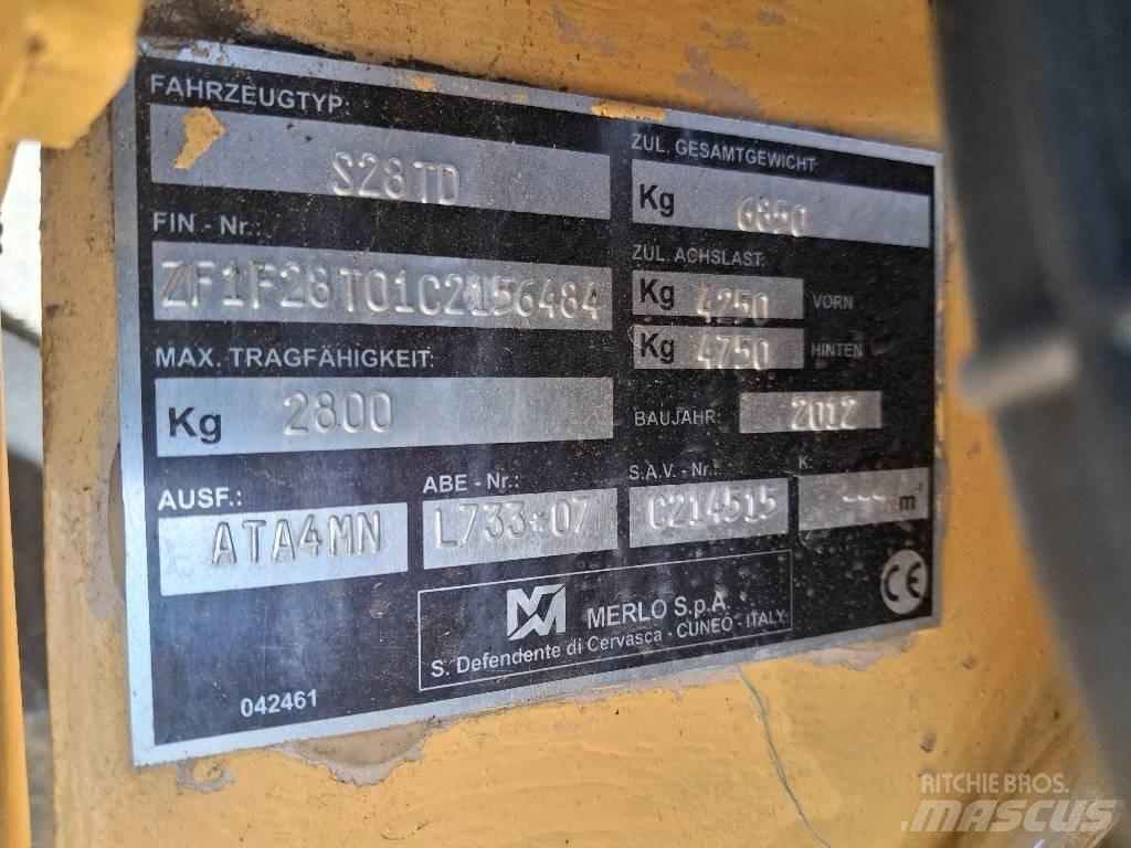 Merlo P 28.8 Teleszkópos rakodók