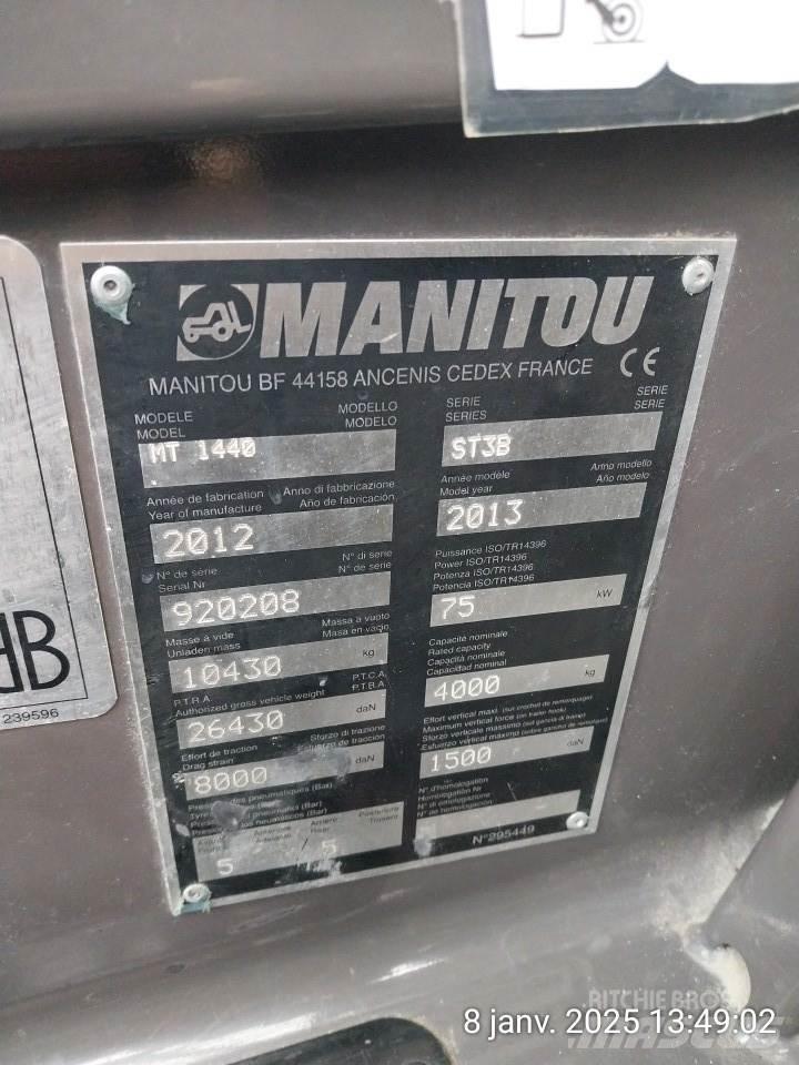 Manitou MT1440 Teleszkópos rakodók
