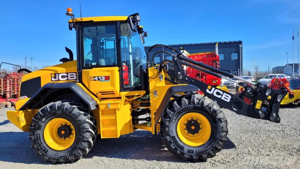 JCB 413S High Lift Gumikerekes homlokrakodók