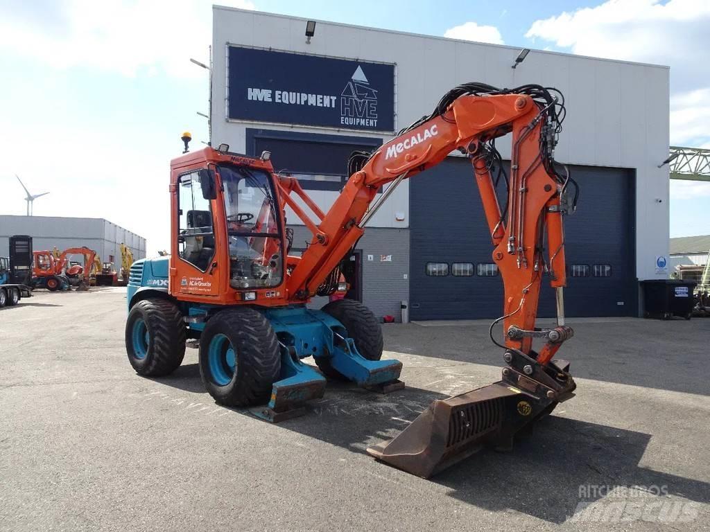 Mecalac 12MXT Gumikerekes kotrók