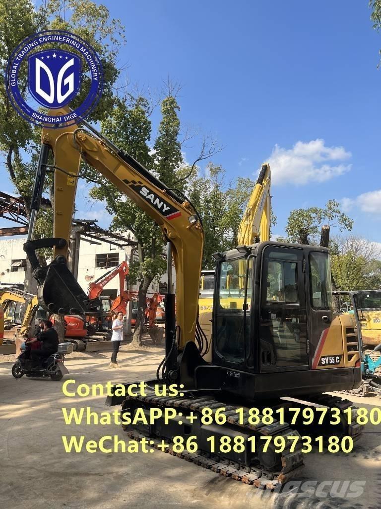 Sany SY 55 C Mini kotrók < 7t