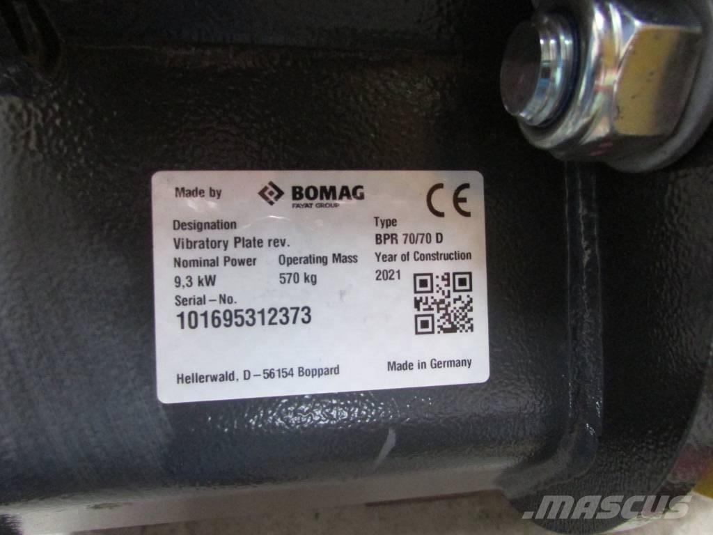Bomag BPR 70/70 DE Vibrátorok