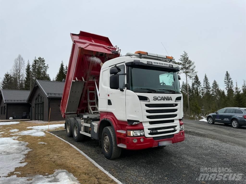 Scania R 620 6x4 V8 Billenő teherautók