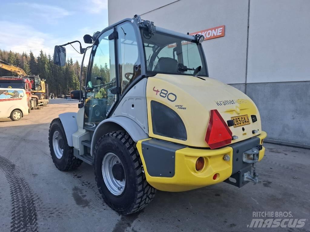 Kramer 480 Gumikerekes homlokrakodók