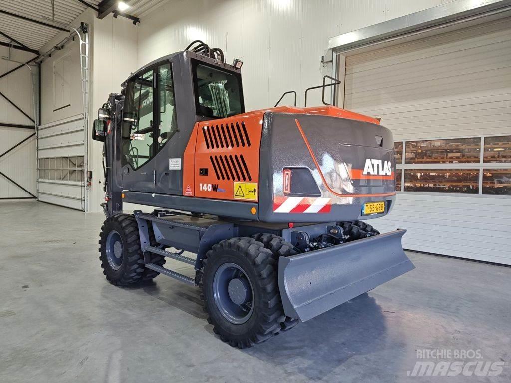 Atlas 140W Gumikerekes kotrók