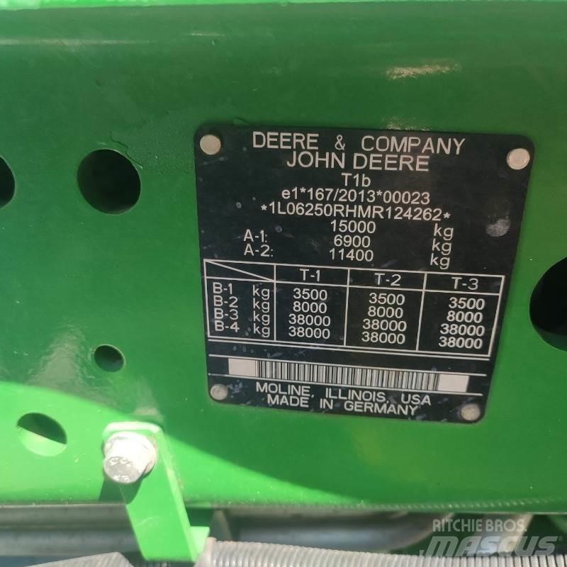 John Deere 6250R Traktorok
