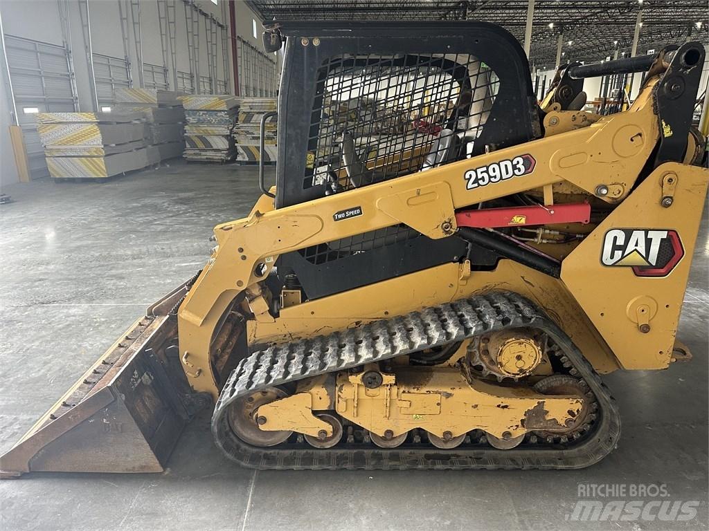 CAT 259D3 Kompaktrakodók