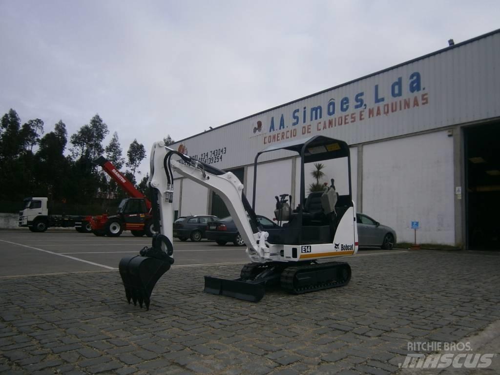 Bobcat E 14 Mini kotrók < 7t