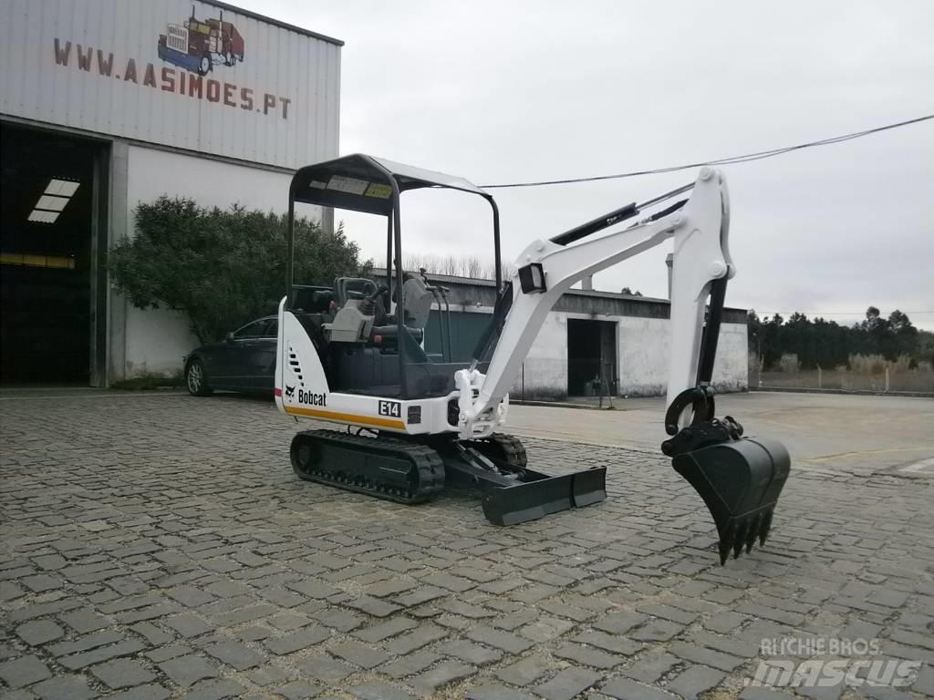 Bobcat E 14 Mini kotrók < 7t