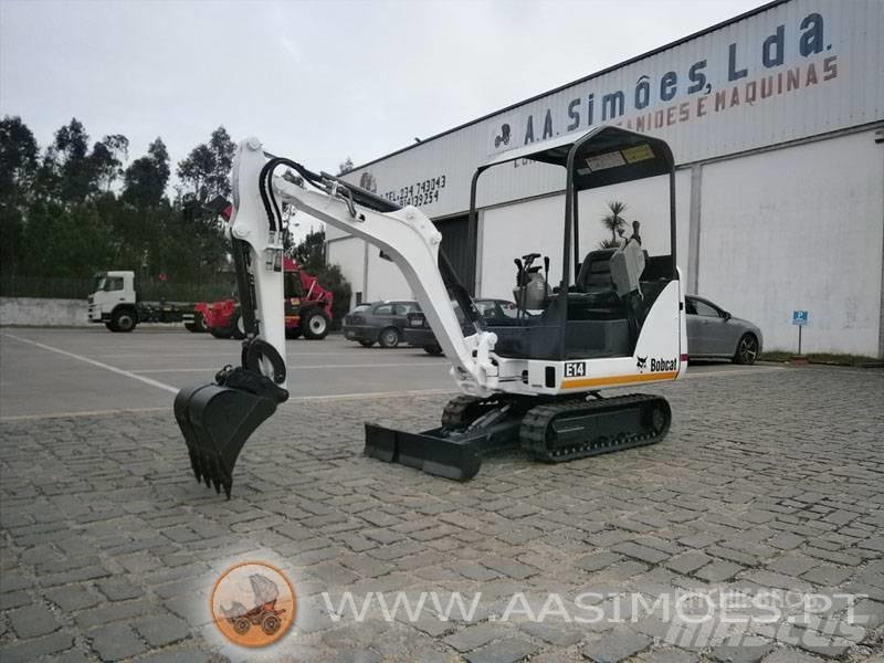 Bobcat E 14 Mini kotrók < 7t