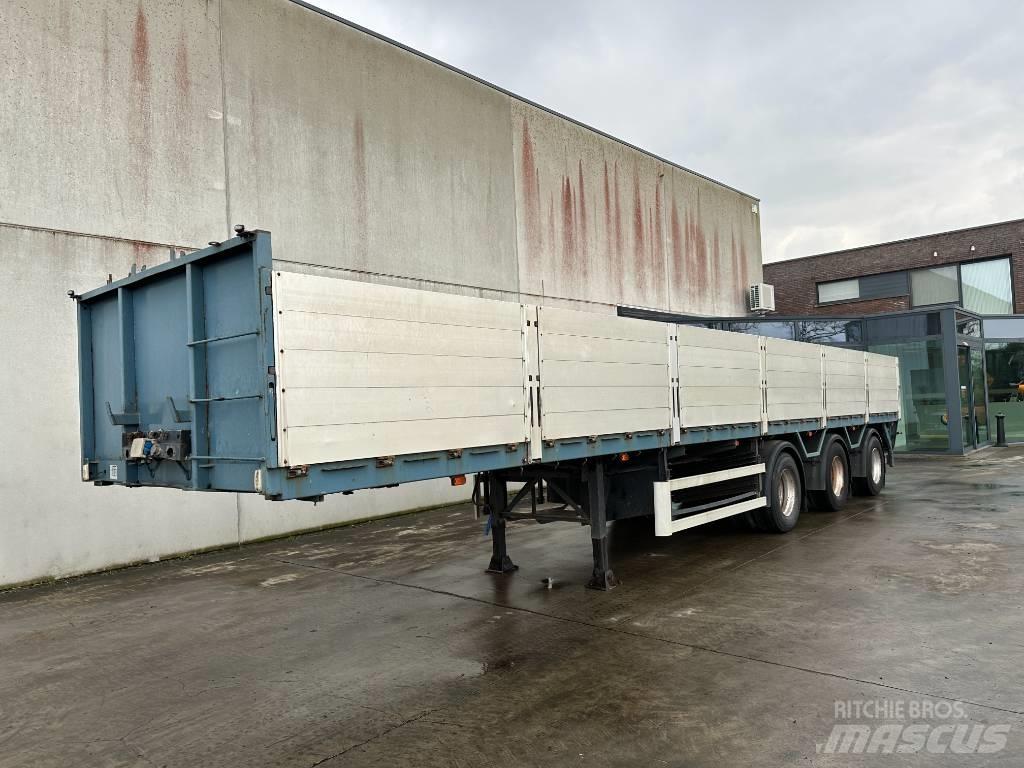 Pacton TPD 342 Platós / Ponyvás félpótkocsik