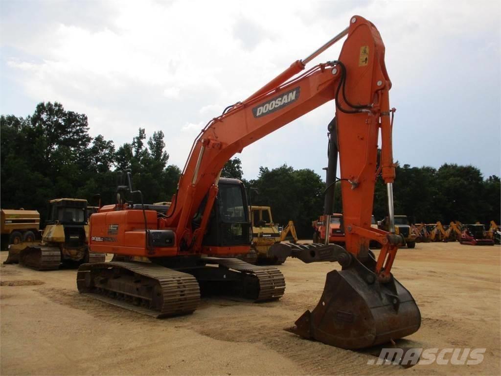 Doosan dx225 Lánctalpas kotrók
