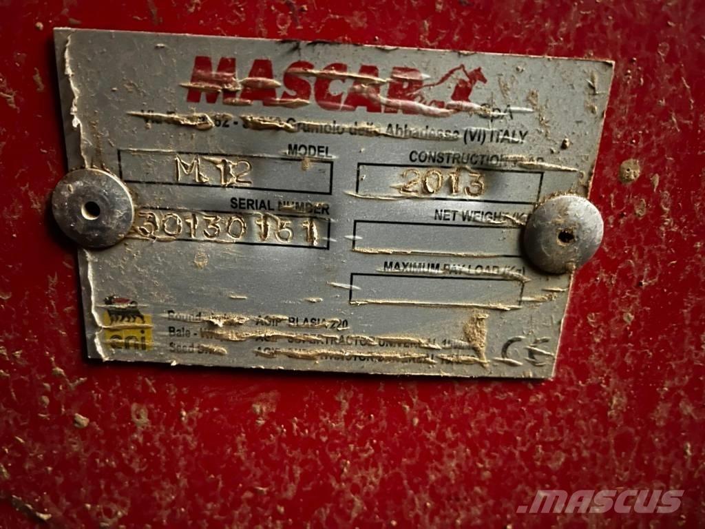 Mascar M 12 Precíziós vetőgépek
