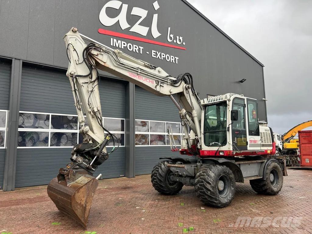 Takeuchi TB1160W Gumikerekes kotrók