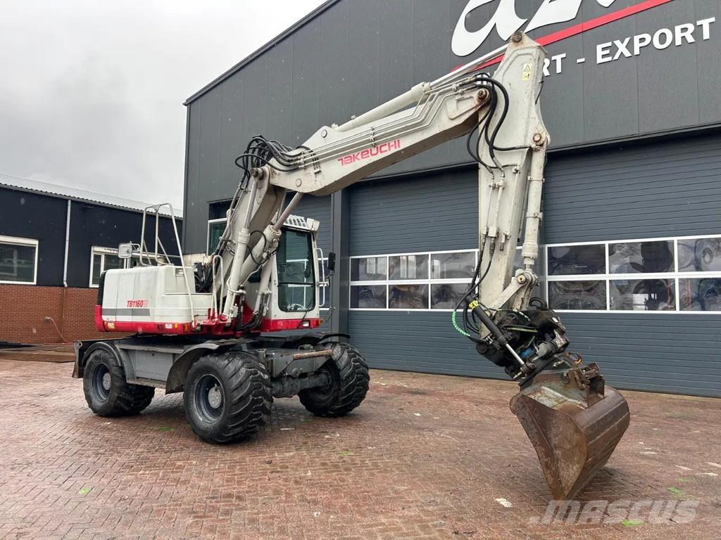 Takeuchi TB1160W Gumikerekes kotrók