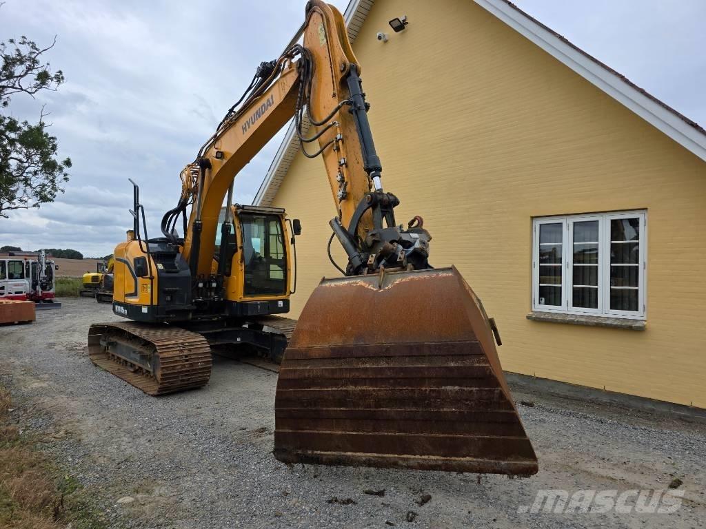 Hyundai HX 145 LCR Lánctalpas kotrók