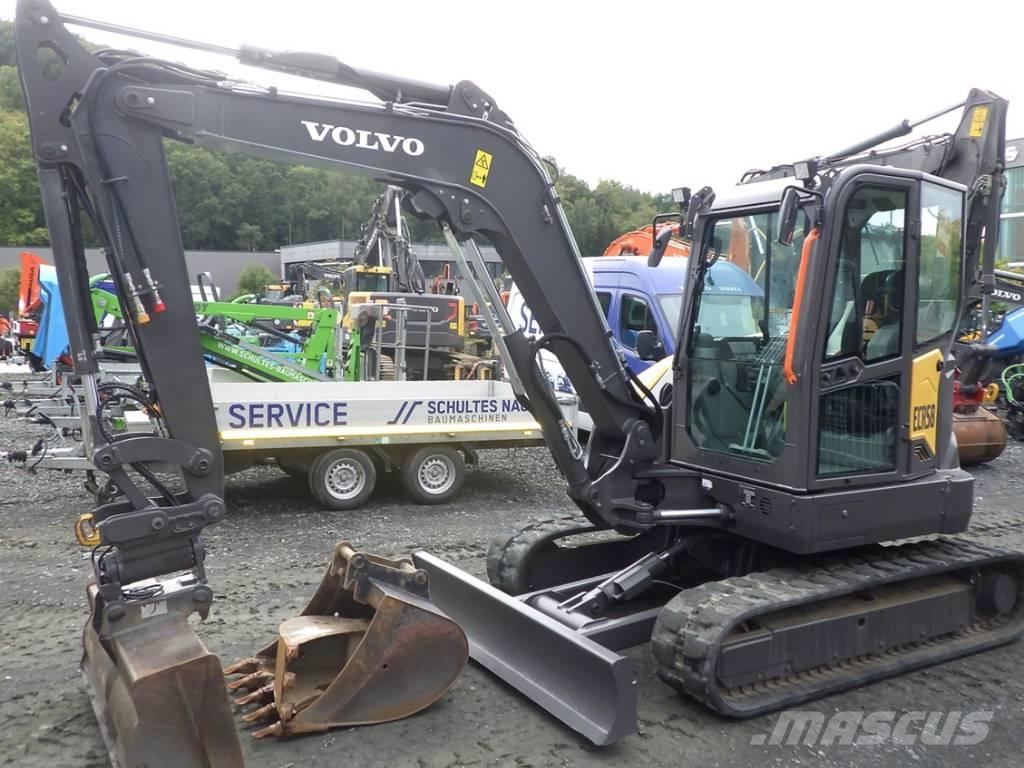 Volvo ECR 58 F Mini kotrók < 7t