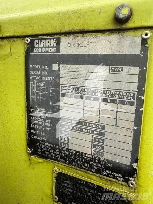 Clark C500S80 Dízel targoncák