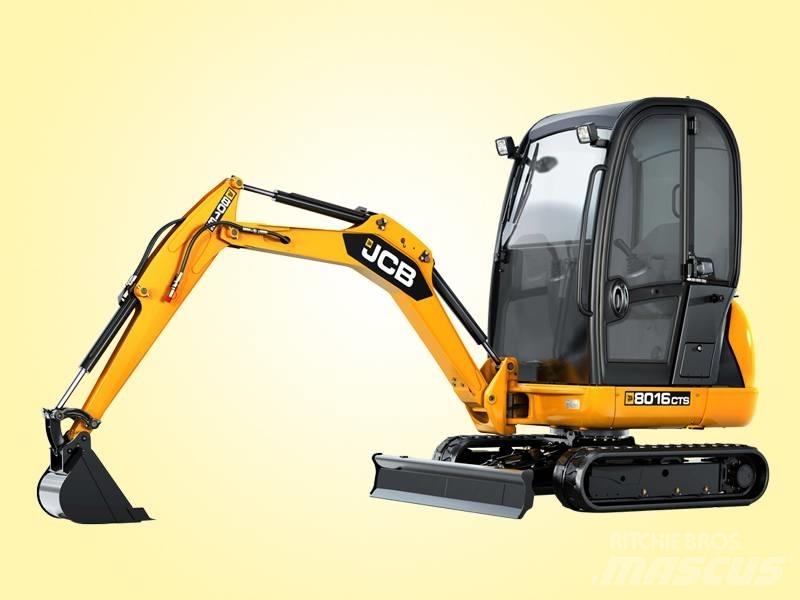JCB 8016 CTS Mini kotrók < 7t