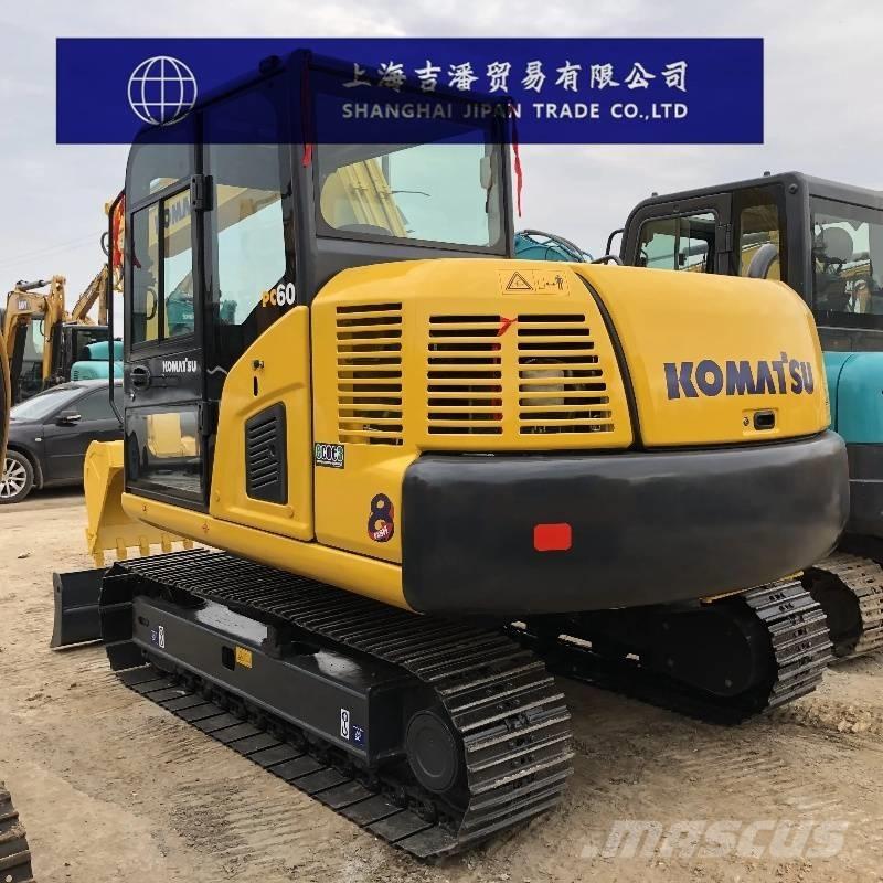 Komatsu PC 60-8 Mini kotrók < 7t