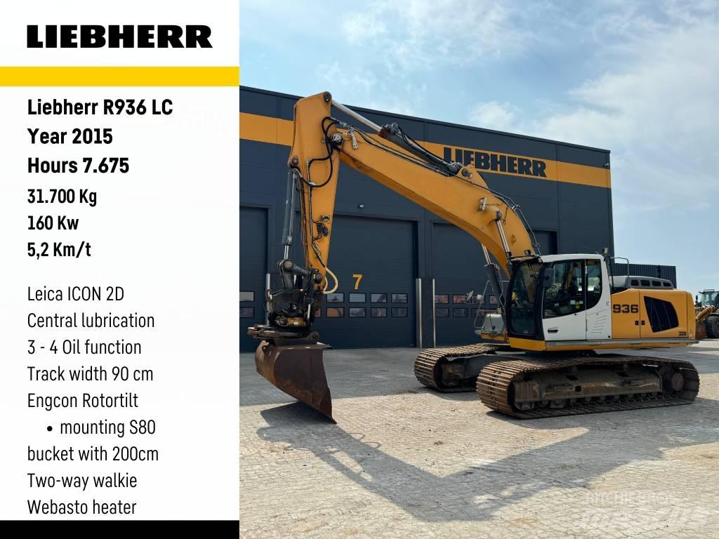 Liebherr R936 LC Lánctalpas kotrók
