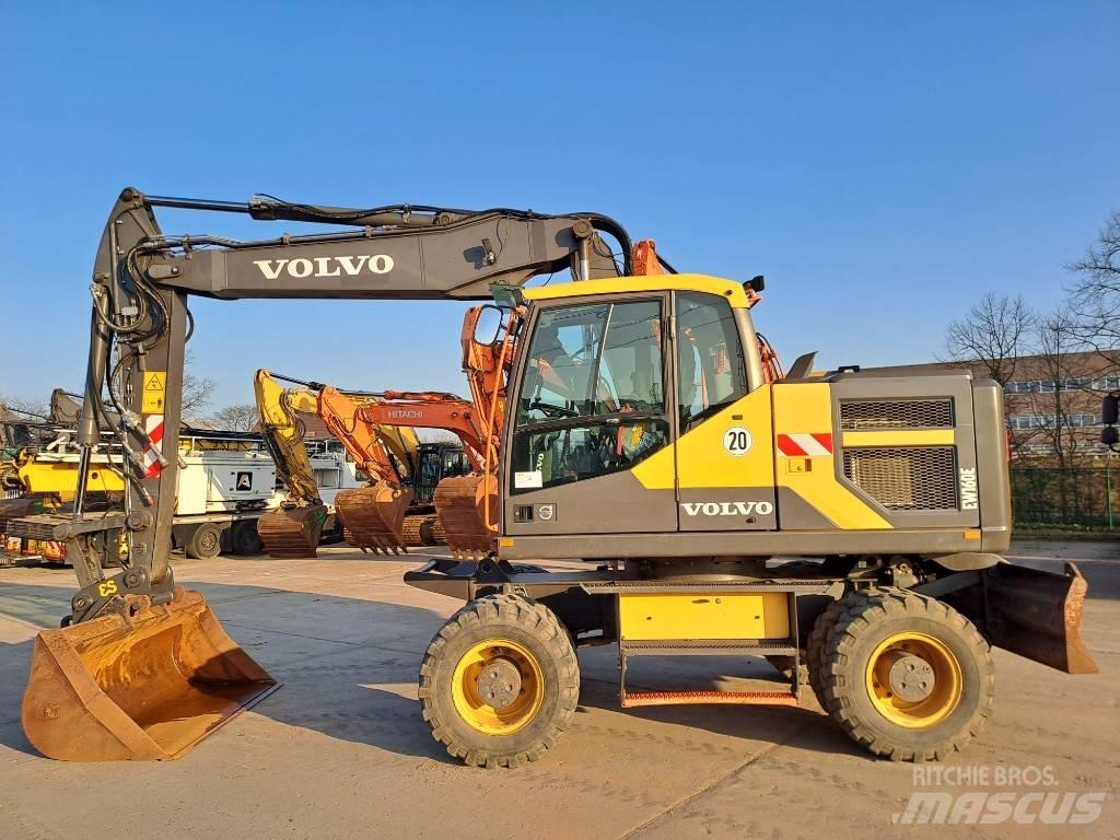 Volvo EW160E Gumikerekes kotrók