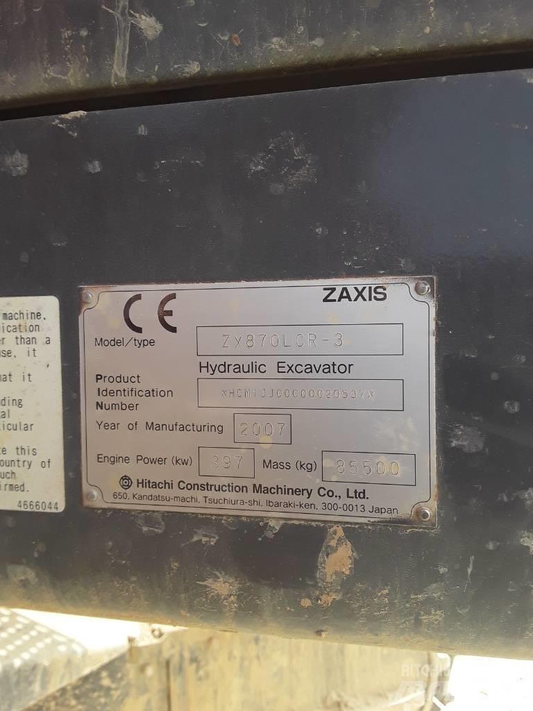 Hitachi ZX870LCR-3 Lánctalpas kotrók