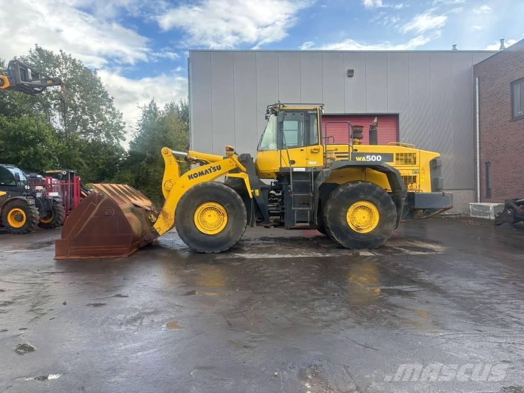 Komatsu WA 500-6 Gumikerekes homlokrakodók