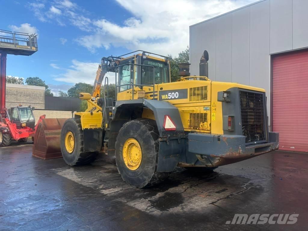 Komatsu WA 500-6 Gumikerekes homlokrakodók