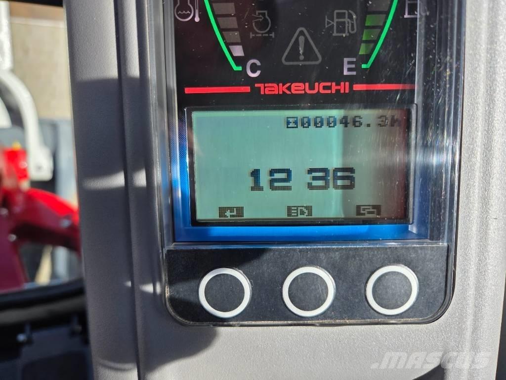 Takeuchi TB216 V0 Mini kotrók < 7t