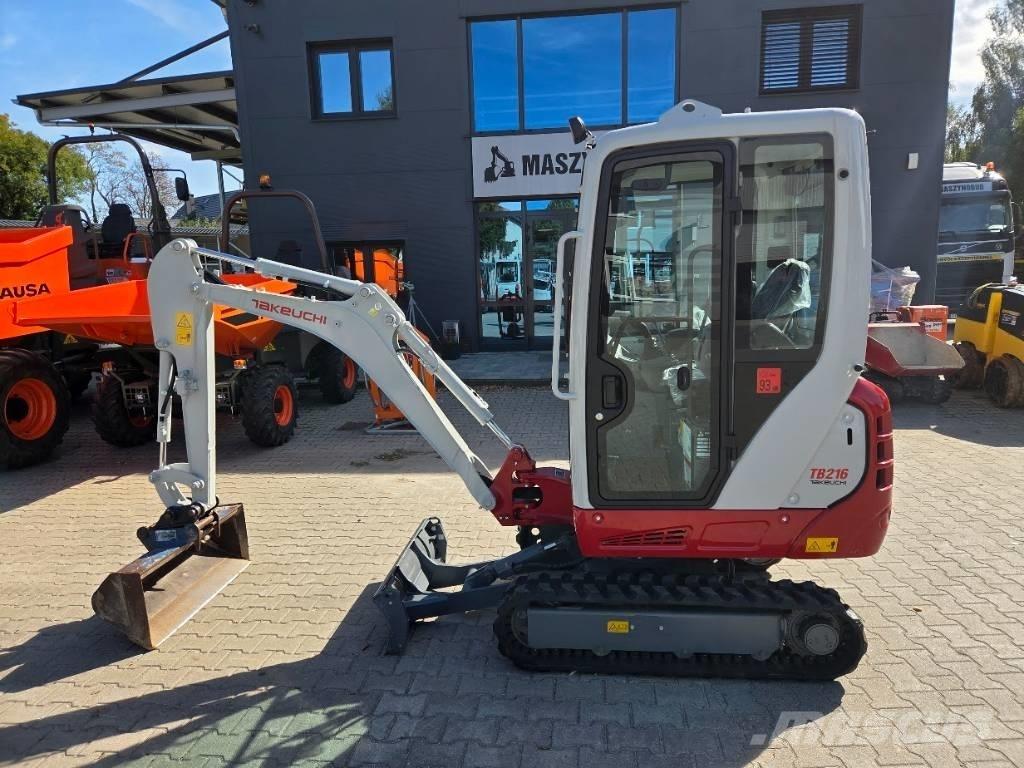 Takeuchi TB216 V0 Mini kotrók < 7t