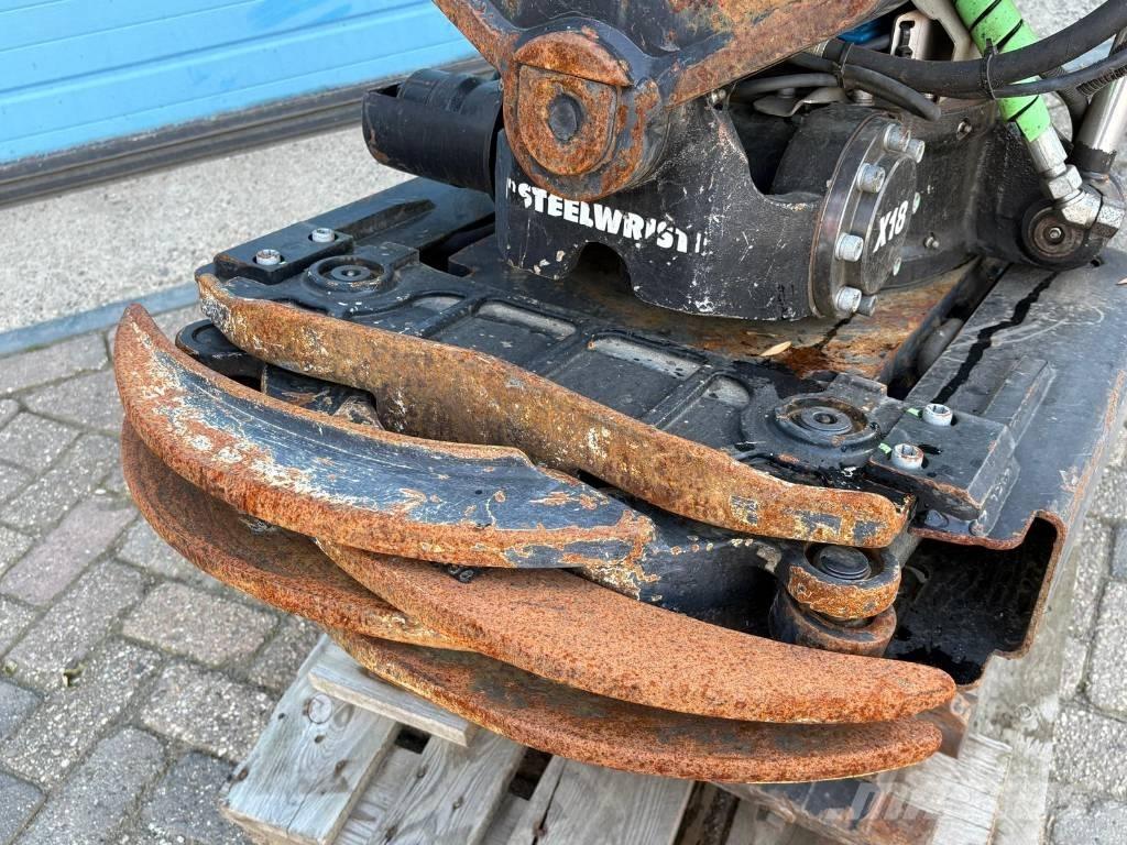 Steelwrist X 18 Forgatók-Építőipar