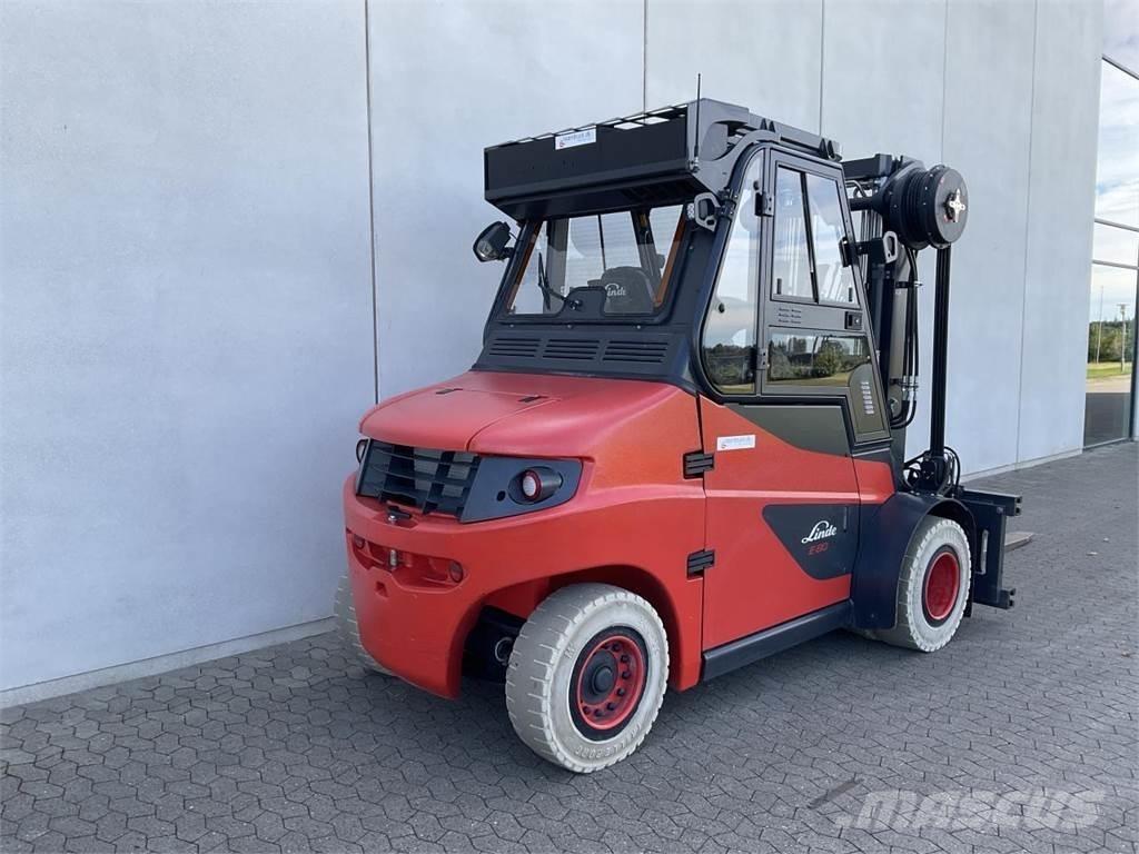 Linde E80-01/900 Elektromos targoncák