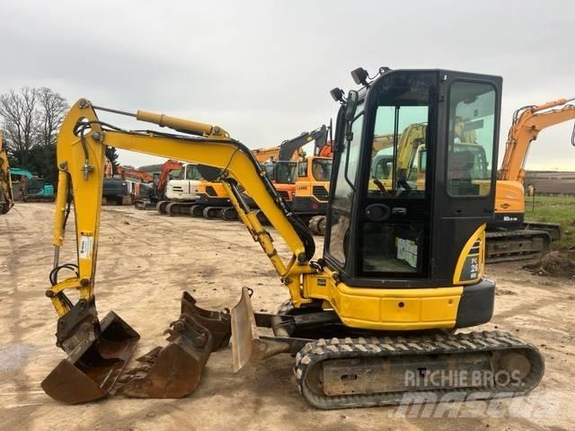 Komatsu PC 26 MR-3 Mini kotrók < 7t