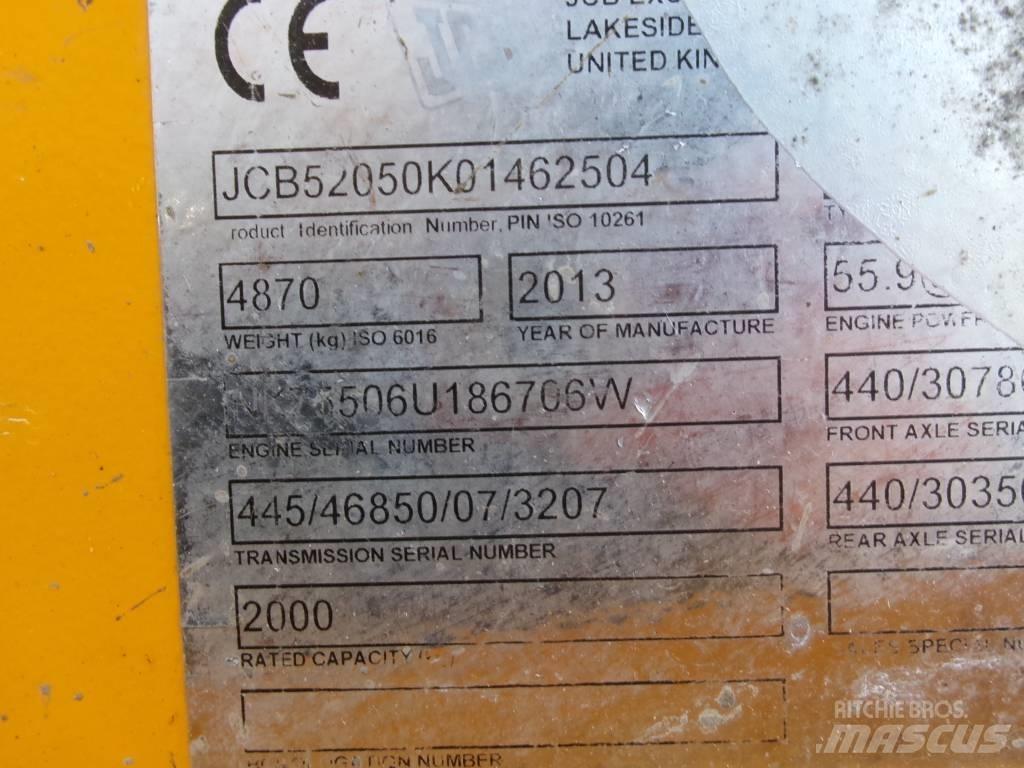 JCB 520-50 Teleszkópos mezőgazdasági rakodók