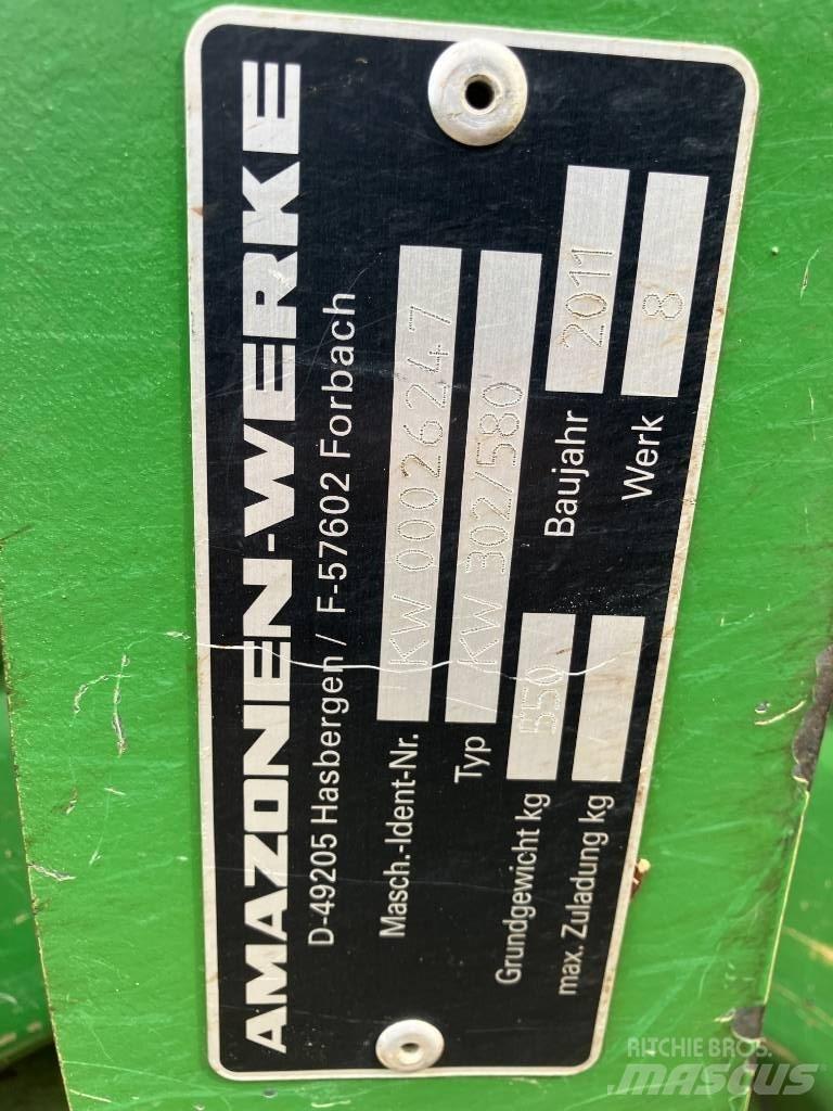 Amazone KX 3000 Kardánhajtású ekék és Forgó-boronák