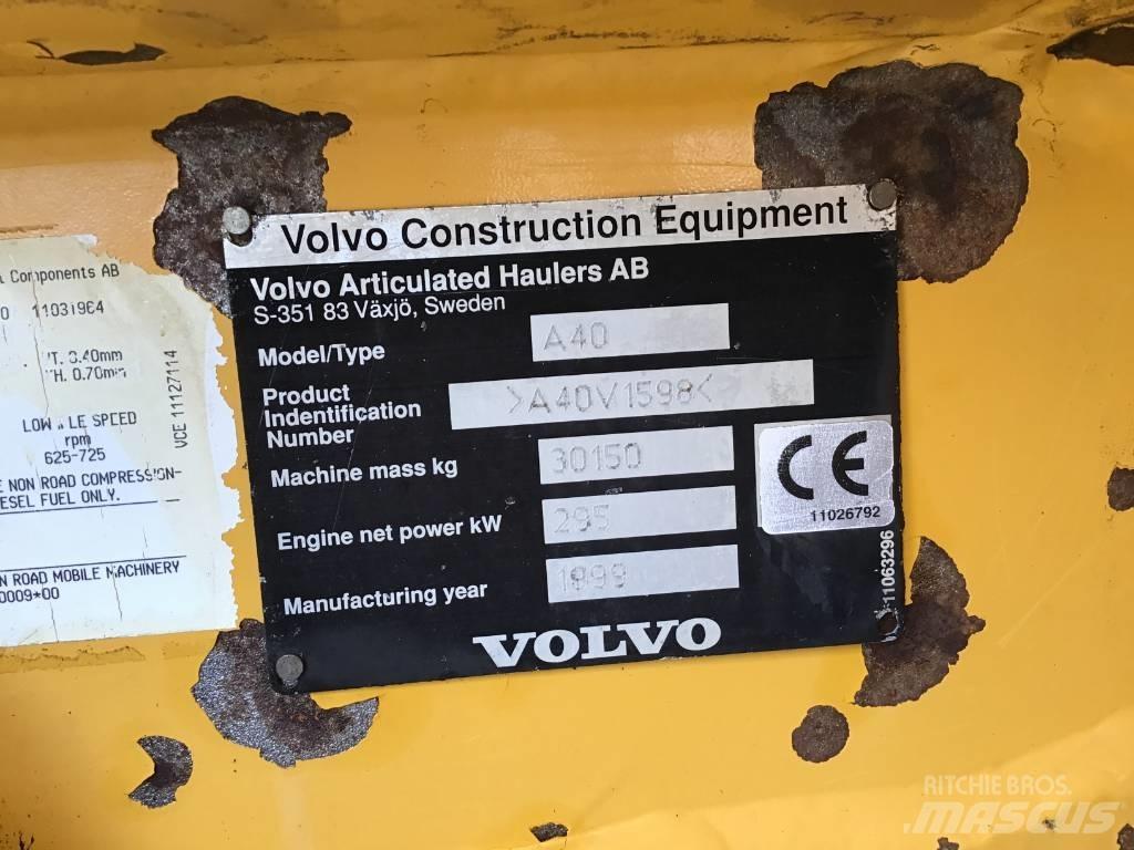 Volvo A 40C Csuklósdömperek