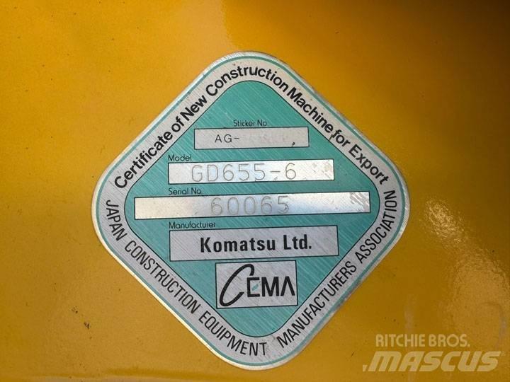 Komatsu GD 655-6 Gréderek
