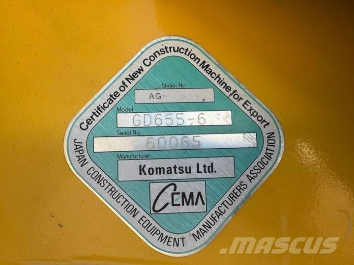 Komatsu GD 655-6 Gréderek